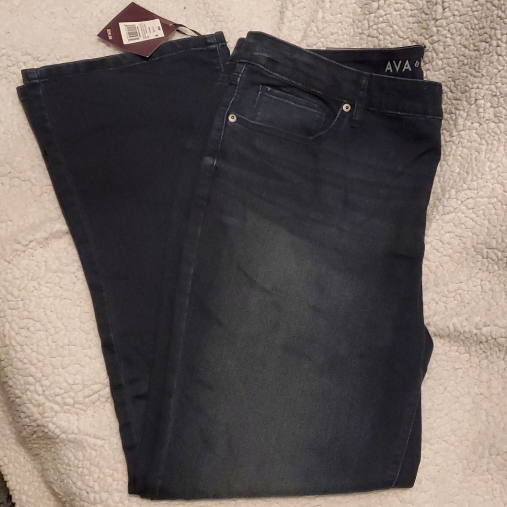 Ava & Viv boot cut stretch jeans